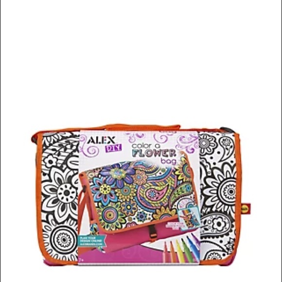 ALEX DIY Color A Flower Craft Messenger Bag - Picture 3 of 9